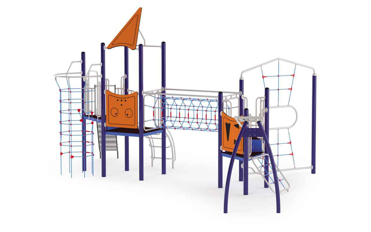 PLAYGROUND J020 - PLAYGROUND J020 - GIOCHI IN ACCIAIO