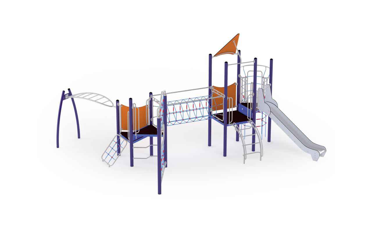 PLAYGROUND J020 - PLAYGROUND J020 - GIOCHI IN ACCIAIO