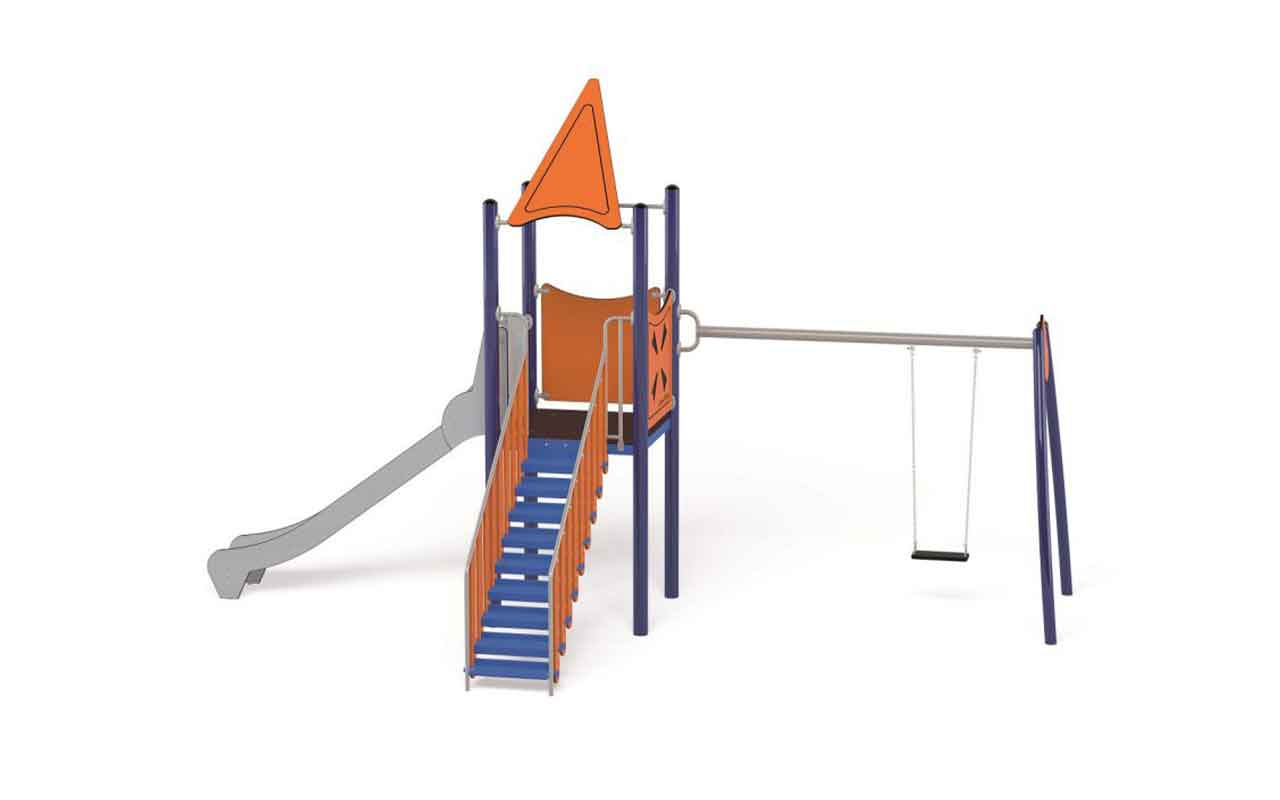 PLAYGROUND 8037 - PLAYGROUND 8037 - GIOCHI IN ACCIAIO