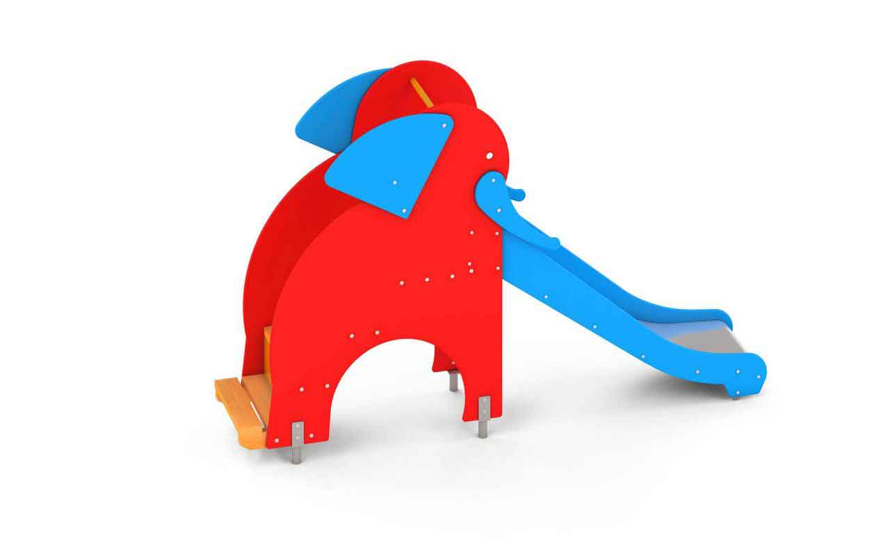 SCIVOLO ELEFANTE ROSSO : 