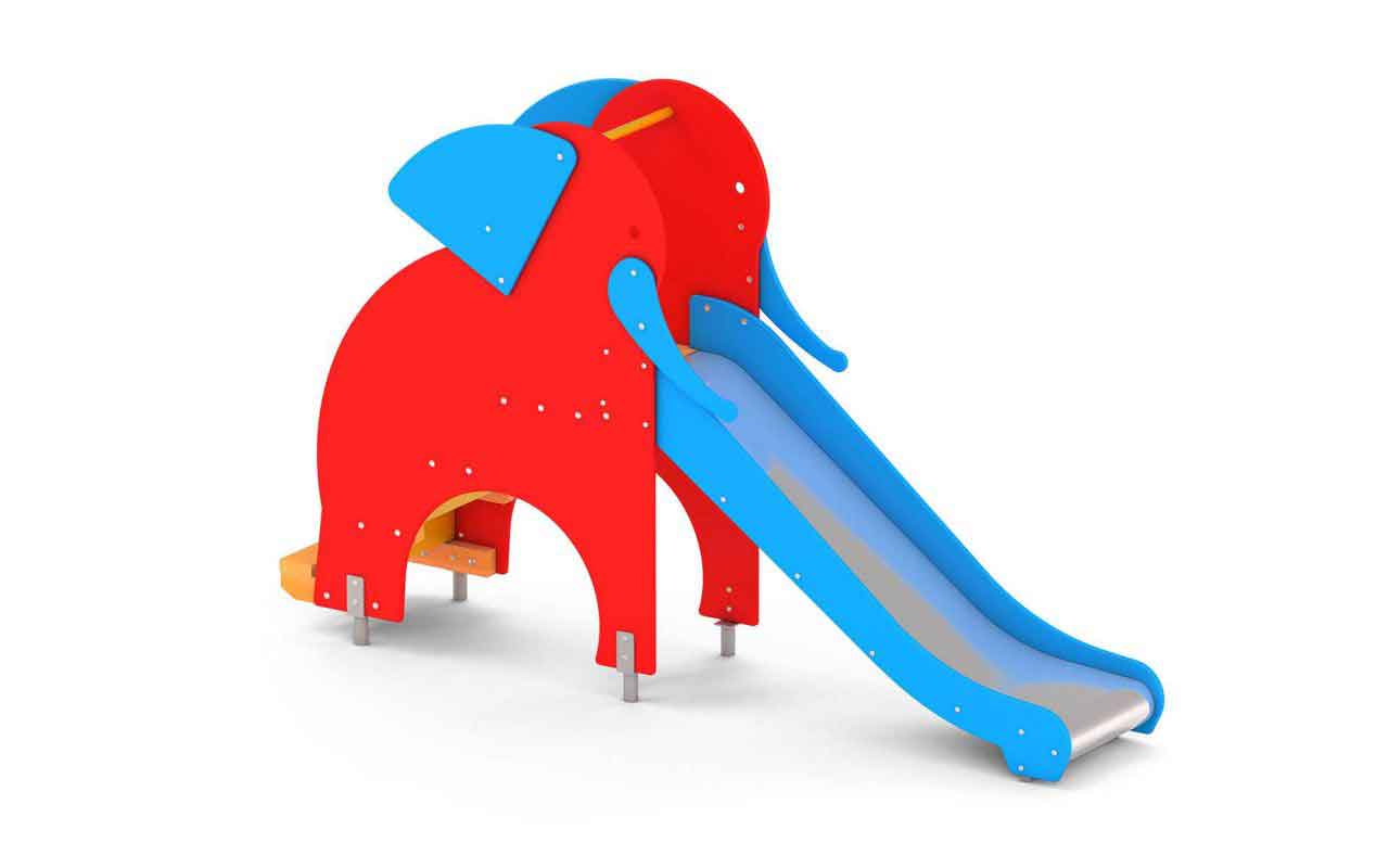 SCIVOLO ELEFANTE ROSSO - SCIVOLO ELEFANTE ROSSO - SCIVOLI
