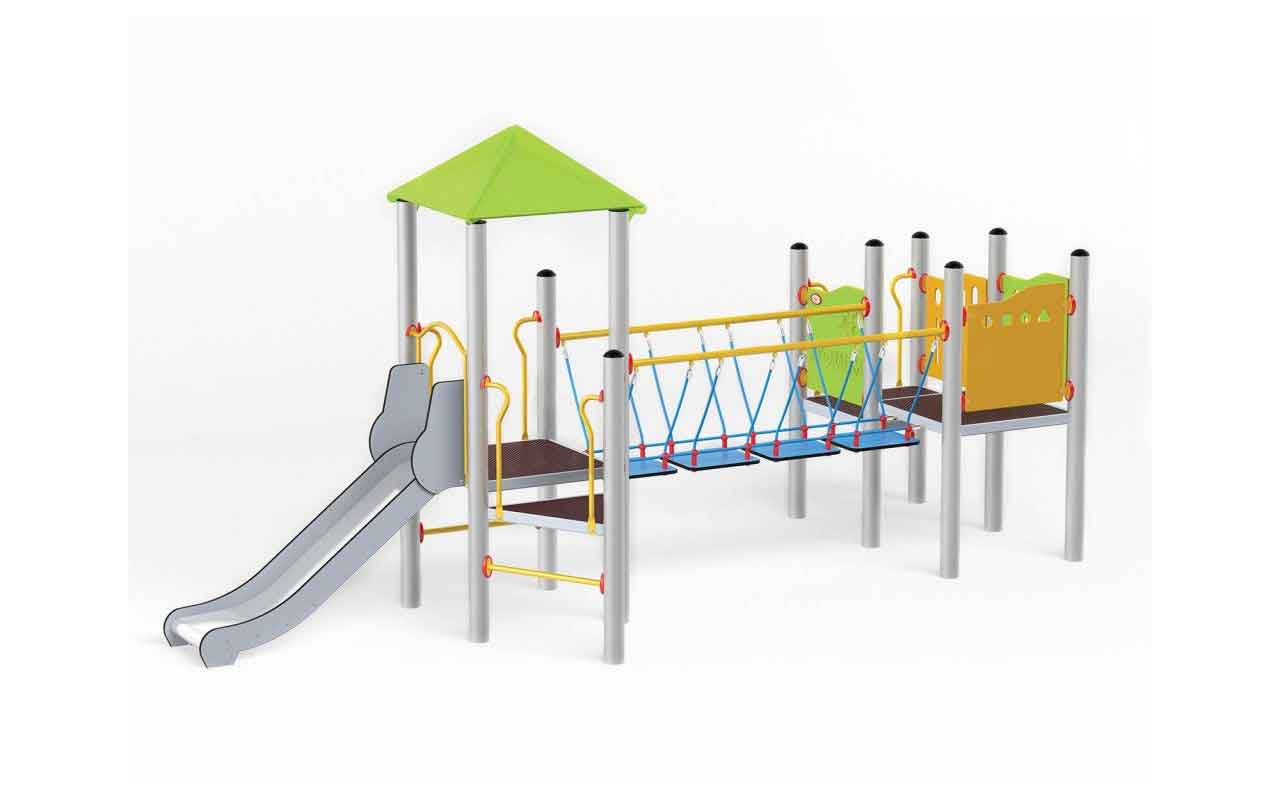 STRUTTURA TORRE 3 - STRUTTURA TORRE 3 - GIOCHI IN ACCIAIO