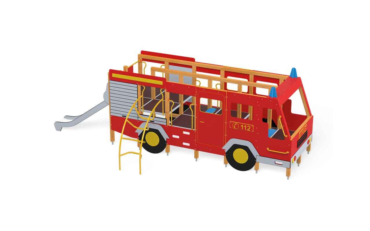 CAMION DEI POMPIERI - CAMION DEI POMPIERI - GIOCHI PER ASILO NIDO