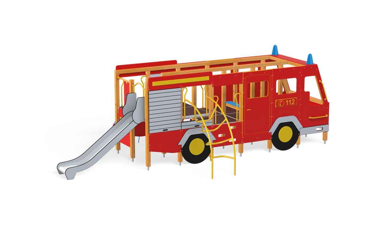 CAMION DEI POMPIERI - CAMION DEI POMPIERI - GIOCHI PER ASILO NIDO
