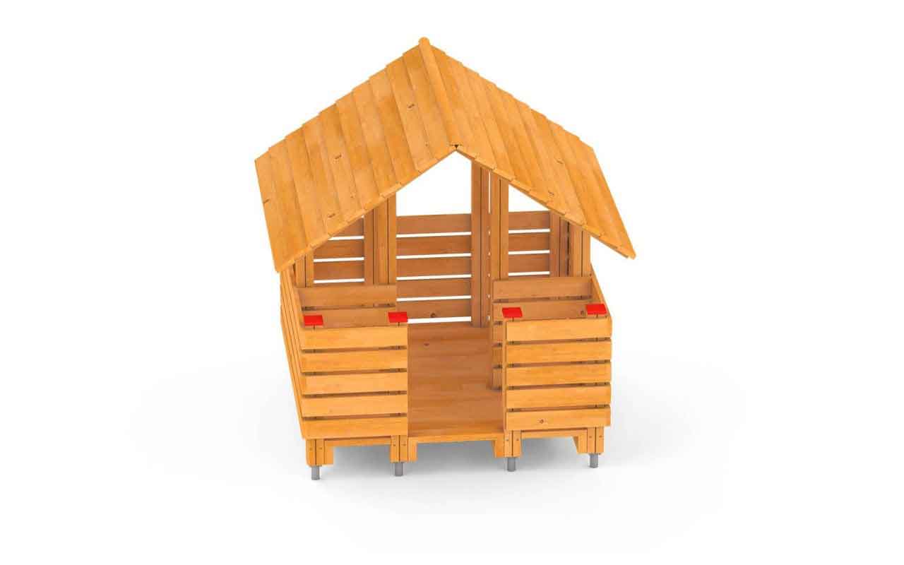 CASA IN LEGNO - CASA IN LEGNO - GIOCHI PER ASILO NIDO