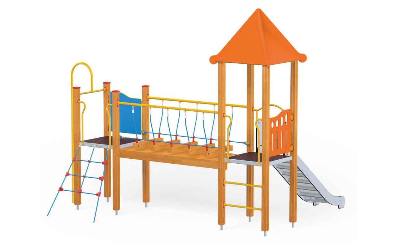 SLIDE TOWER - SLIDE TOWER - GIOCHI IN LEGNO