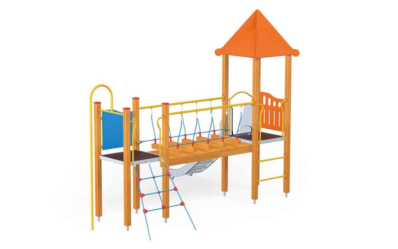 SLIDE TOWER - SLIDE TOWER - GIOCHI IN LEGNO