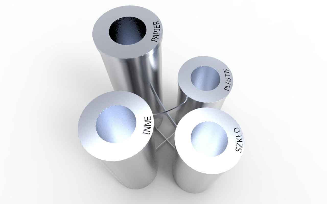 STILOM - STILOM - CONTENITORI RACCOLTA DIFFERENZIATA DA INTERNO