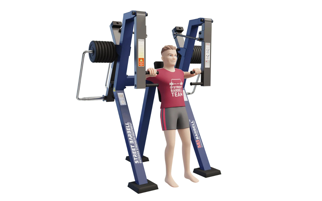 CHEST PRESS (IN PIEDI) - CHEST PRESS (IN PIEDI) - OUTDOOR FITNESS