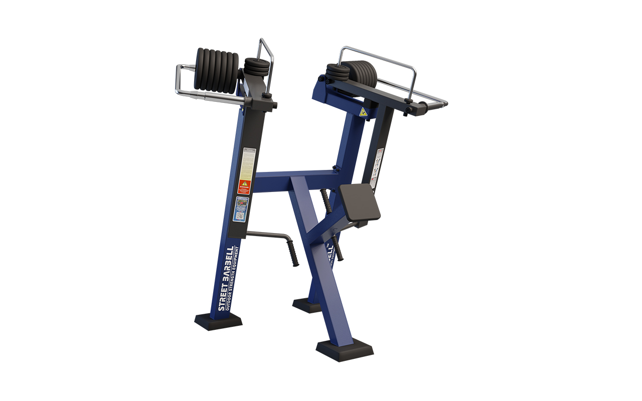 DIVERGING LAT PULL (IN PIEDI) : 
