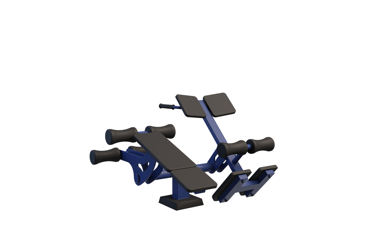 SIT UP BENCH - HYPEREXTENSION : 