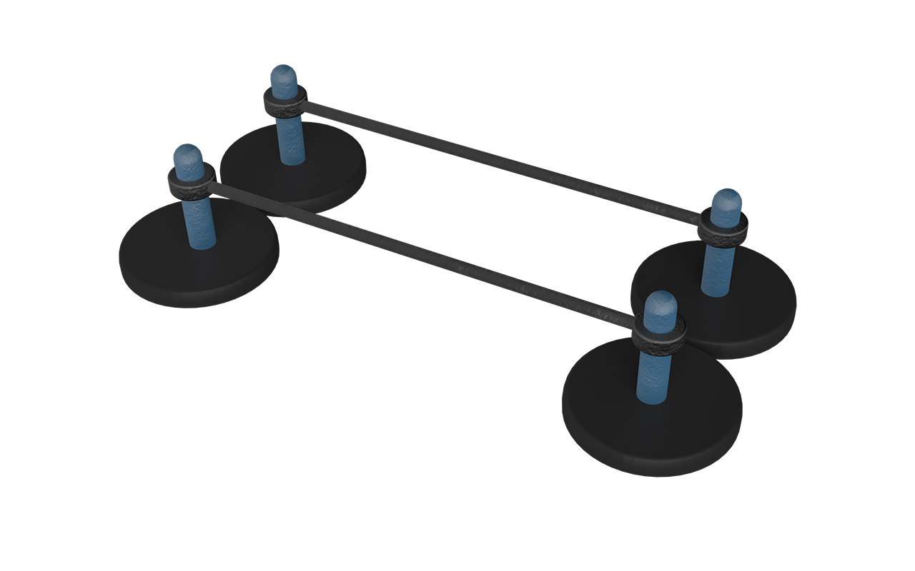 LOW LEVEL PARALLEL BARS : 