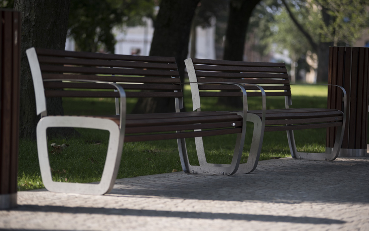 TRAPO CON SCHIENALE - TRAPO CON SCHIENALE - PANCHINE ARREDO URBANO