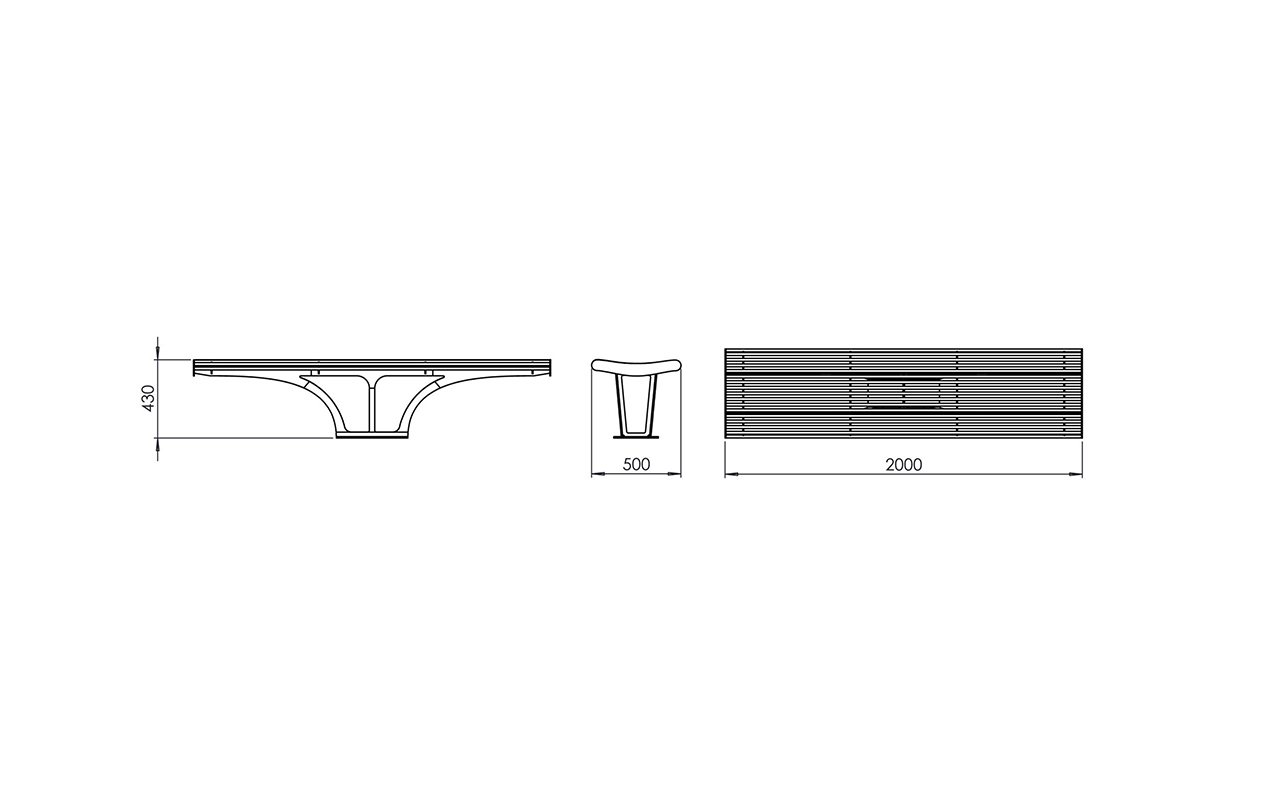 AERO ACCIAIO - AERO ACCIAIO - PANCHINE ARREDO URBANO