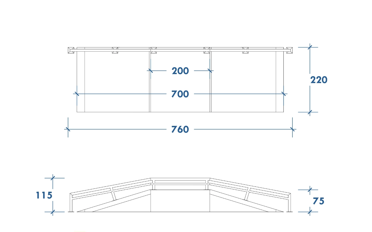 TABLE + BARRE - TABLE + BARRE - SKATE IN CEMENTO